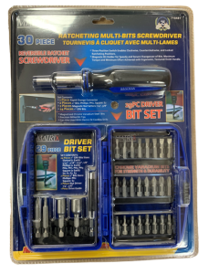 Ratchet Bits Screwdriver 30pc