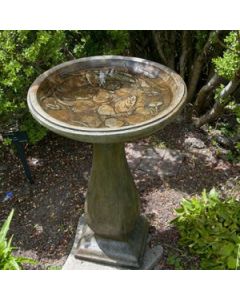 Tall Butterfly Bird Bath