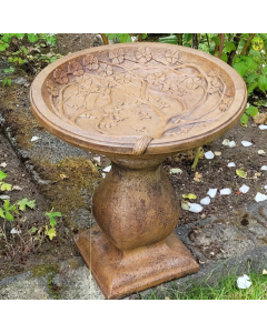 Small Cherry Blossom Bird Bath