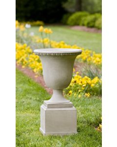 Wburg Egg & Dart Urn Pedestal